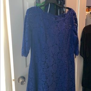 blue homecoming dress